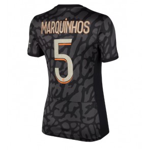 Paris Saint-Germain Marquinhos #5 Replica Third Stadium Shirt for Women 2023-24 Short Sleeve